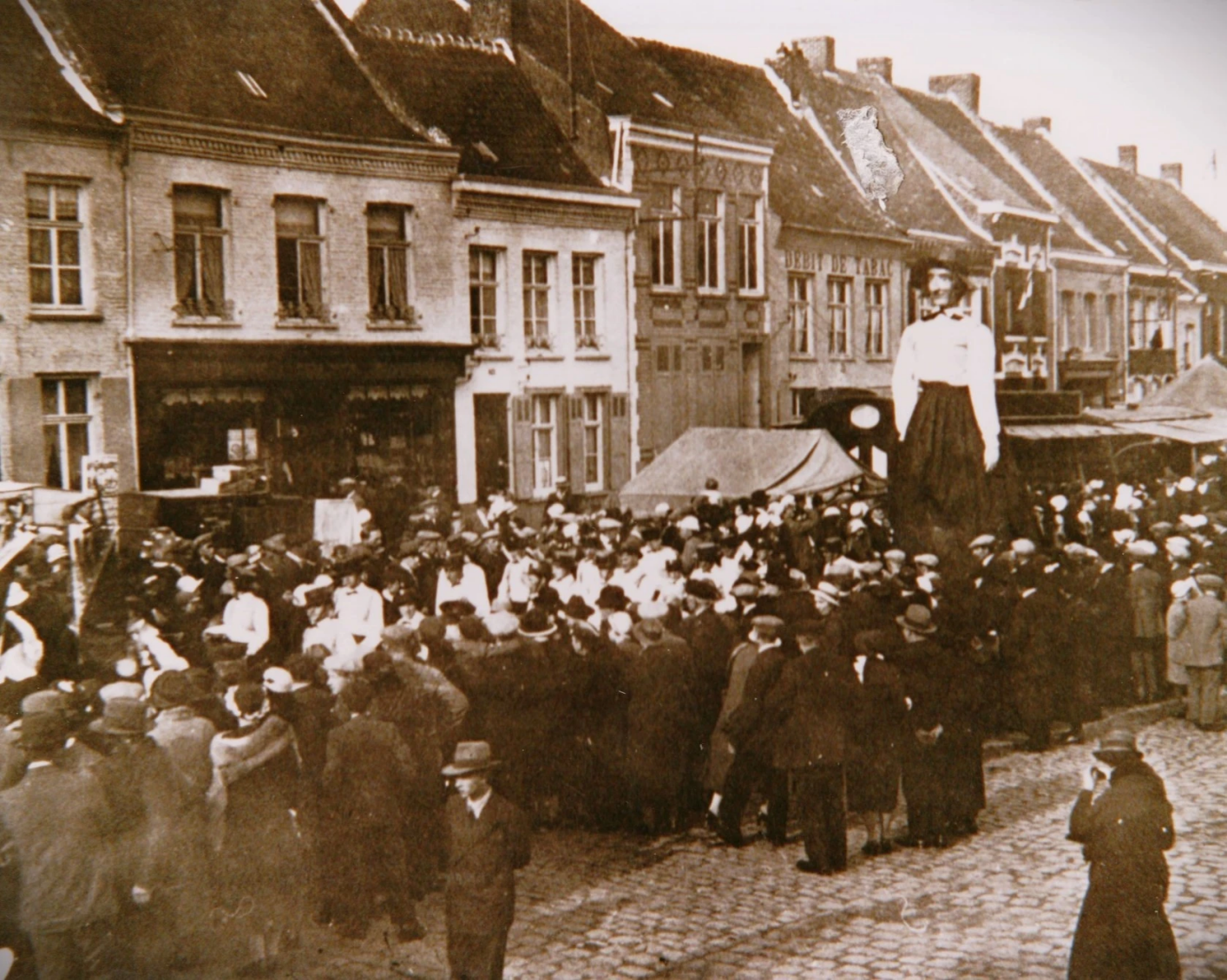 Karnawał w Steenvoorde, początek XX wieku